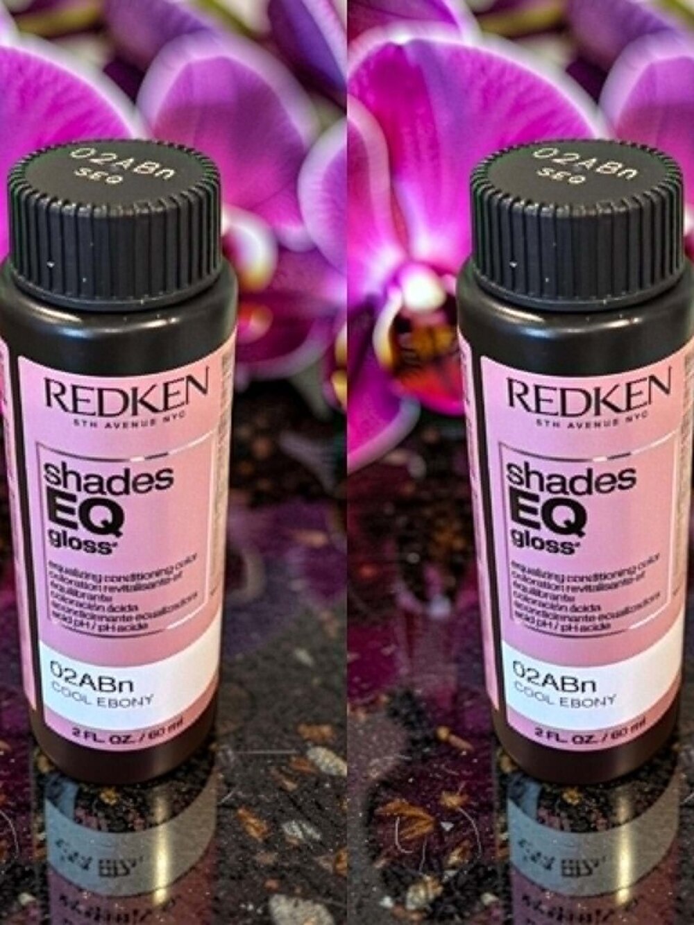 Redken Shade EQ Gloss 02ABn Cool Ebony 2 oz 02ABn Cool Ebony_ 2 units